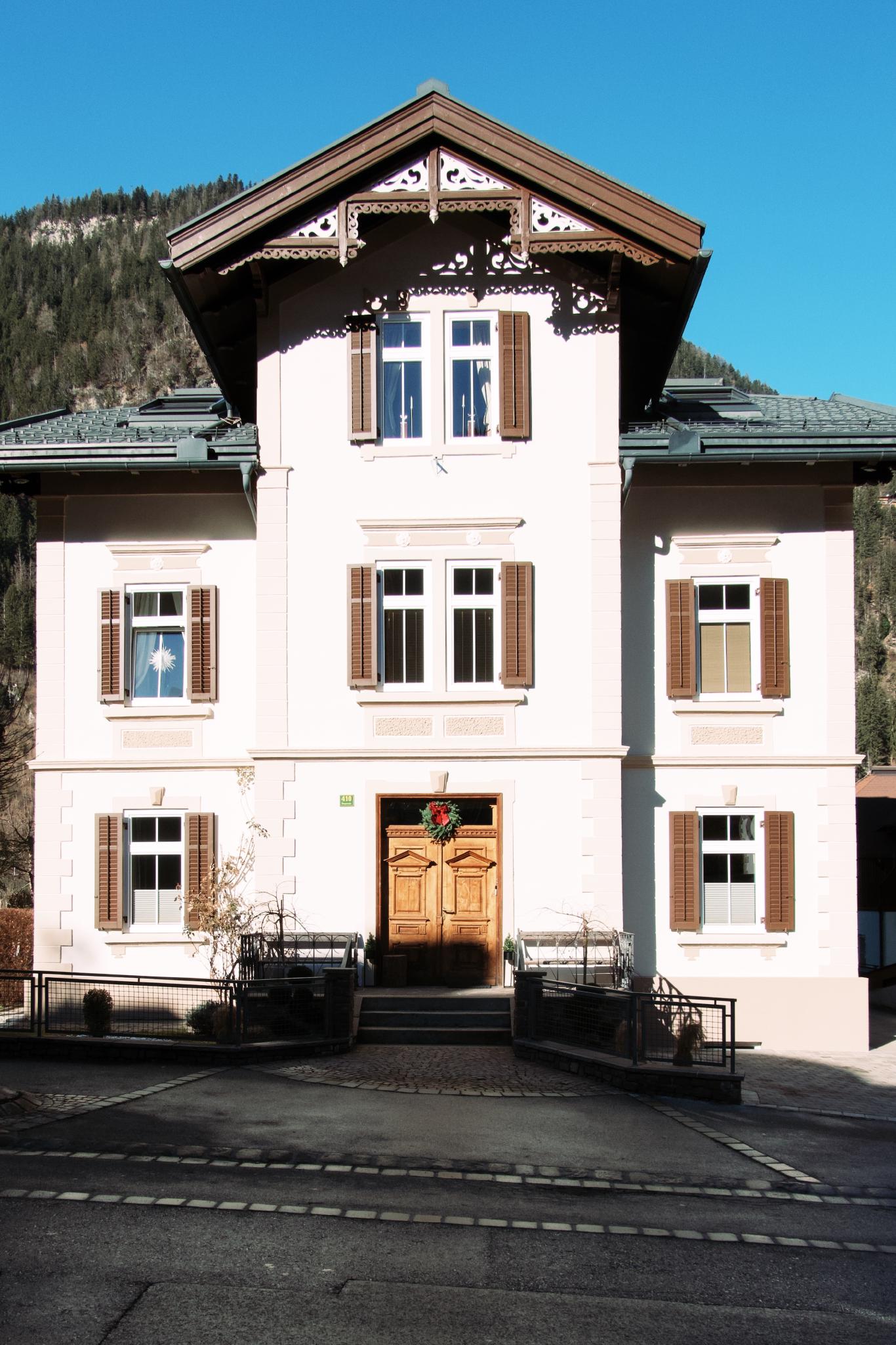 Walking through Mayrhofen