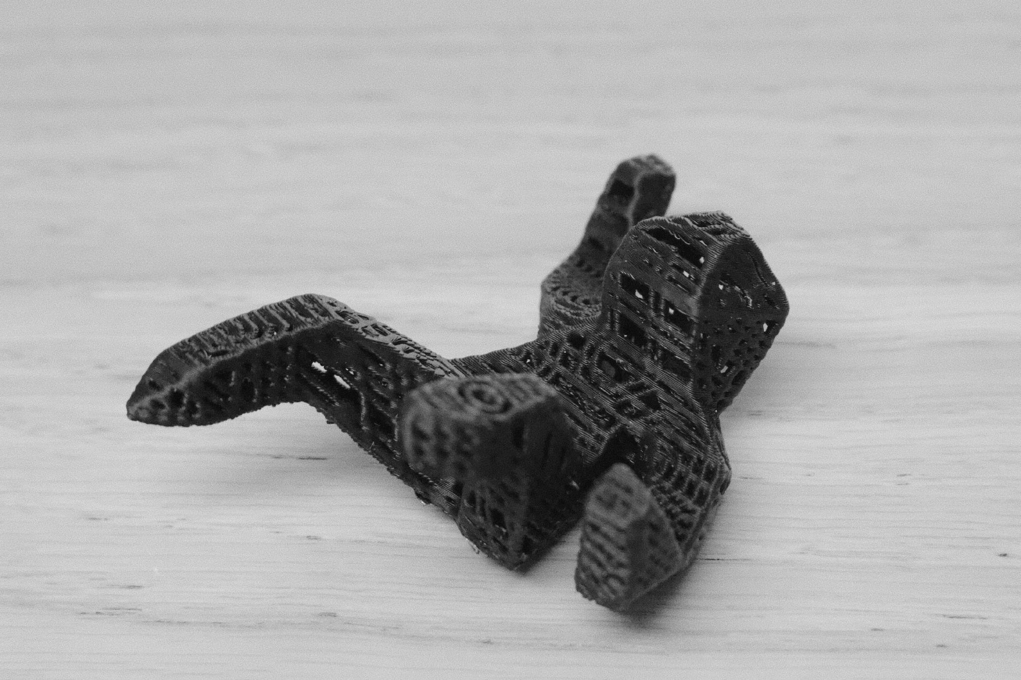 3D printed Ryland Grace figure from Project Hail Mary