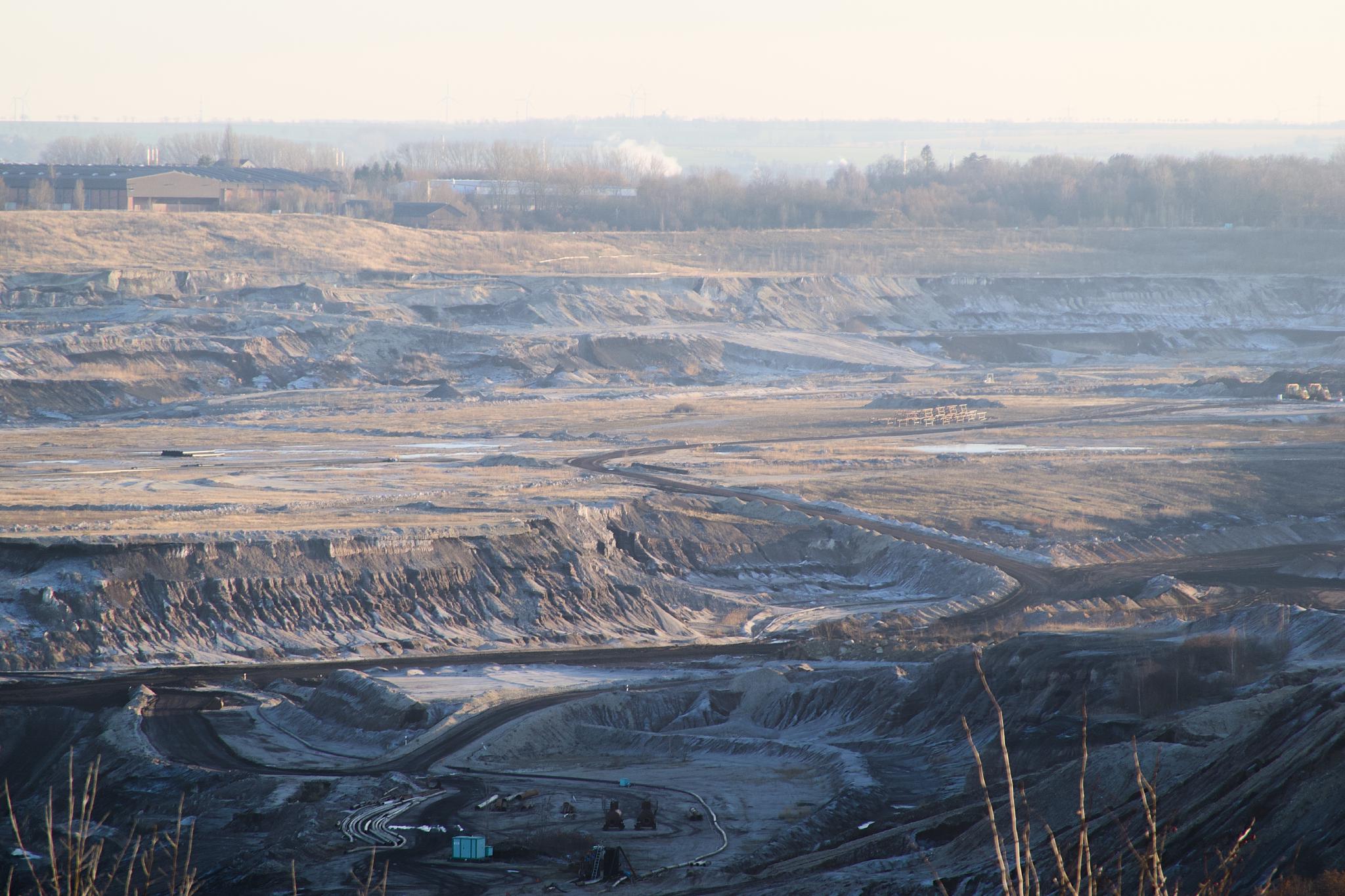 Open-cast mine of Profen